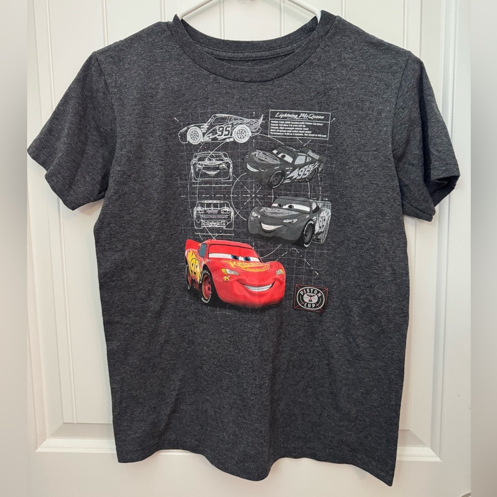 Gray Cars Graphic T-Shirt boys size 10-12